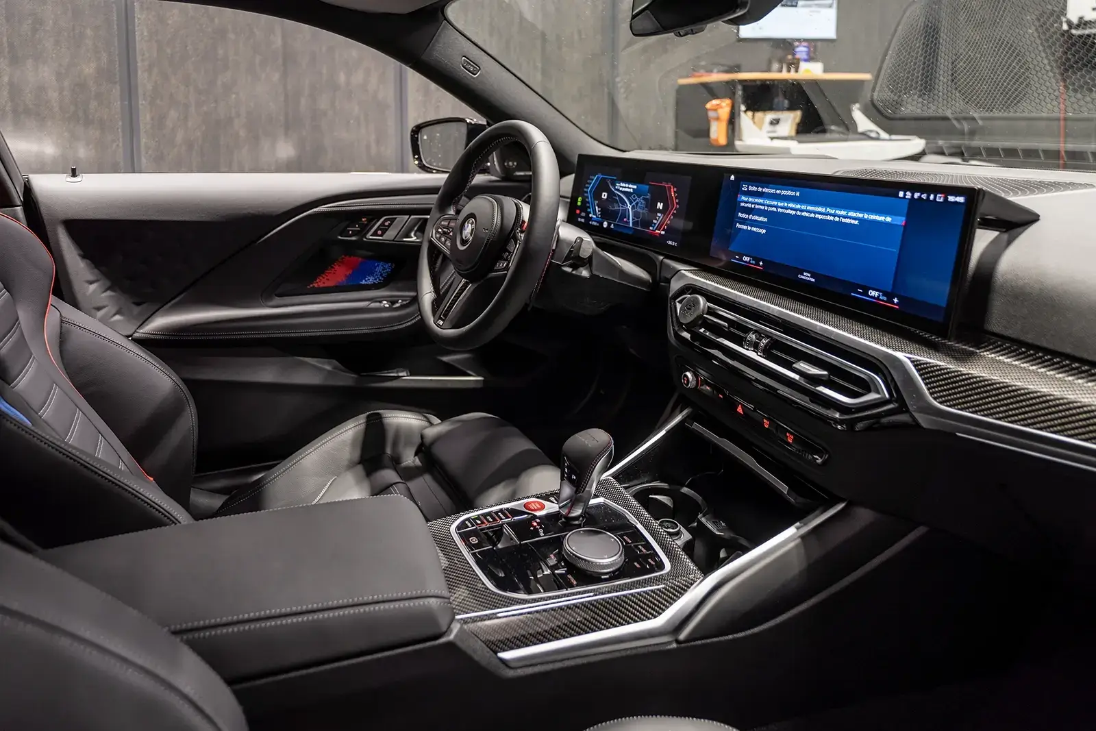 La nouvelle bmw m2 g87 2023 noir de shiftech