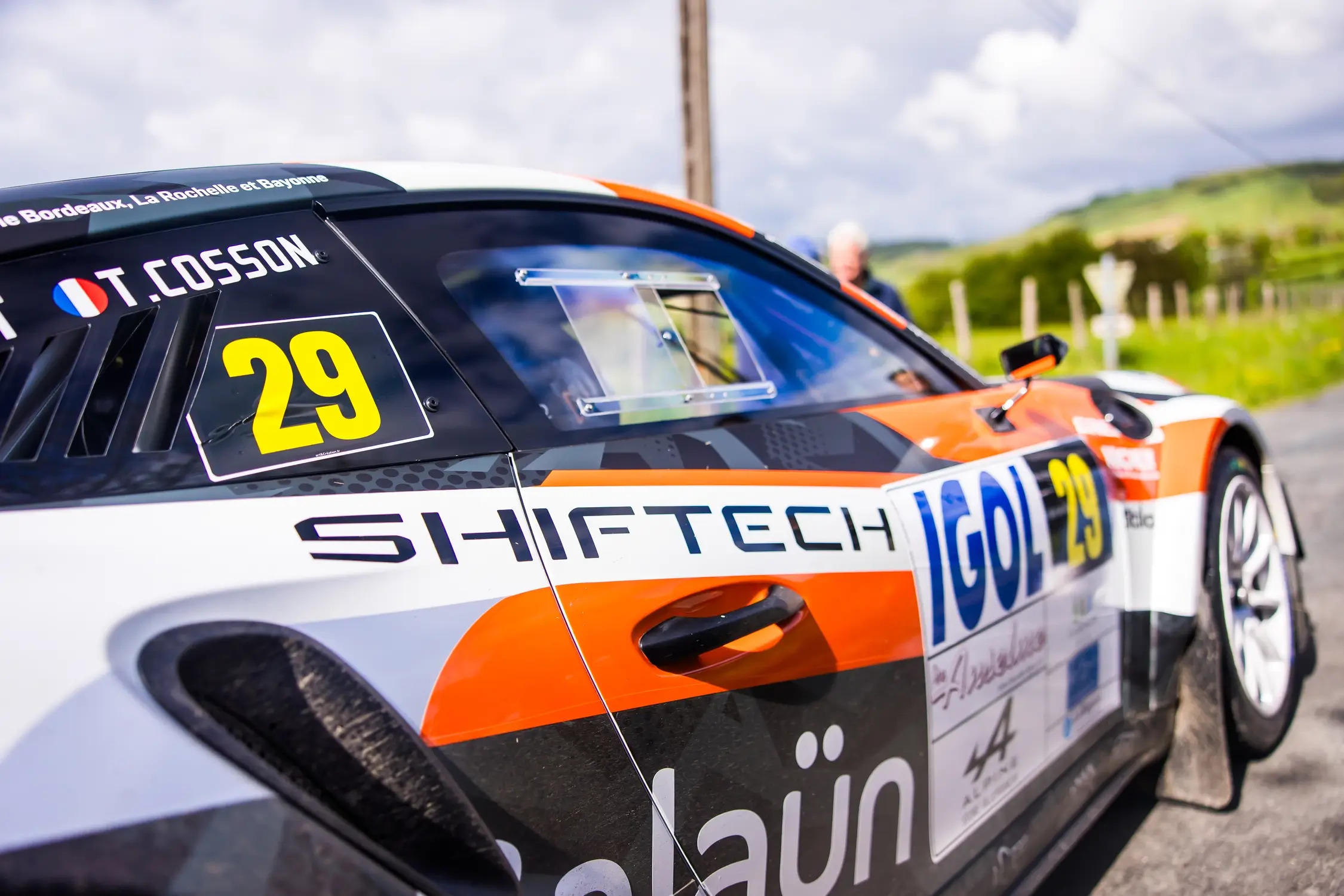 Cosson podiums shiftech partenariat rallye rallye rhone charbonnieres 2025 resultats 45