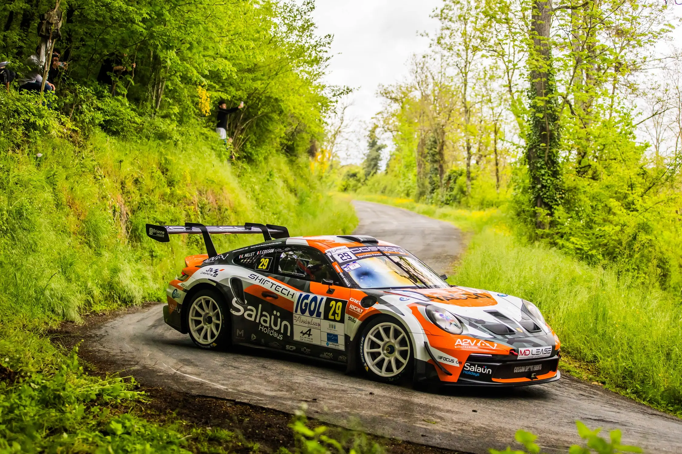 Cosson podiums shiftech partenariat rallye rallye rhone charbonnieres 2025 resultats 66