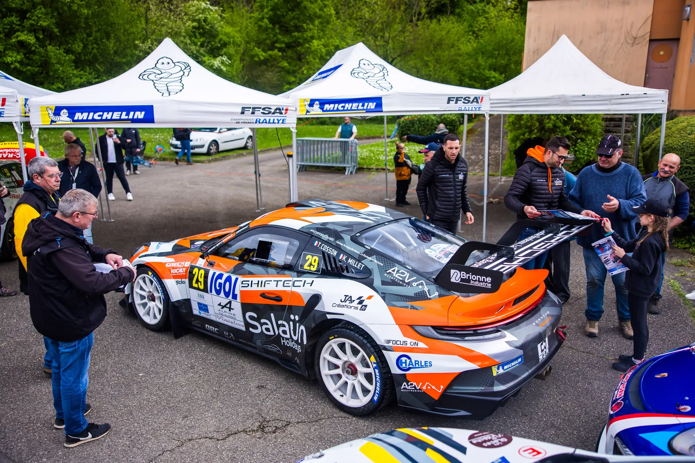 Cosson podiums shiftech partenariat rallye rallye rhone charbonnieres 2025 resultats 98