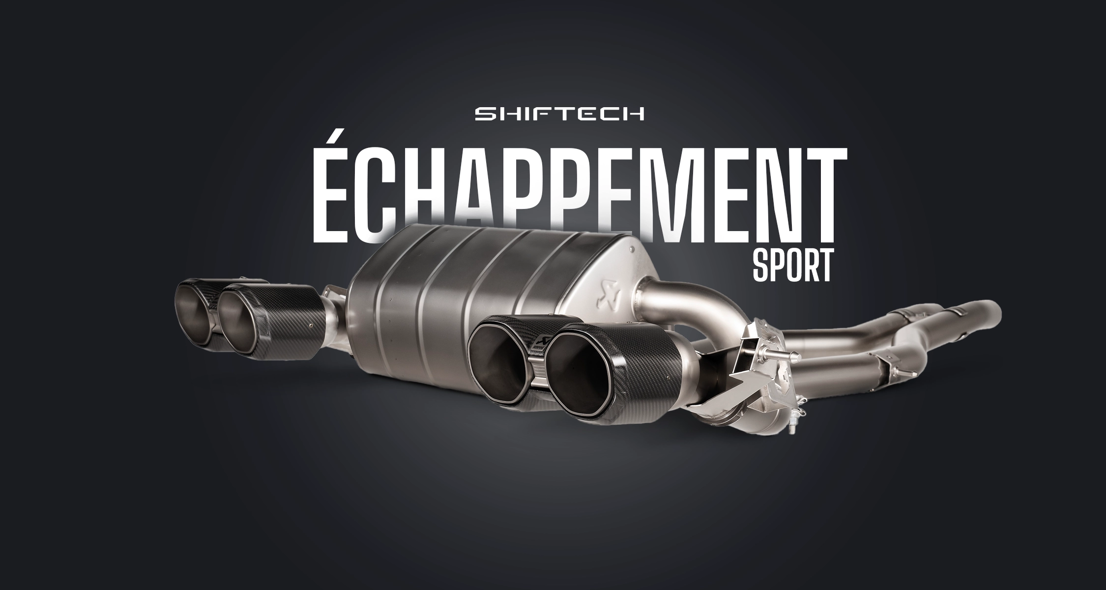 Echappement sport shiftech performance moteur copy