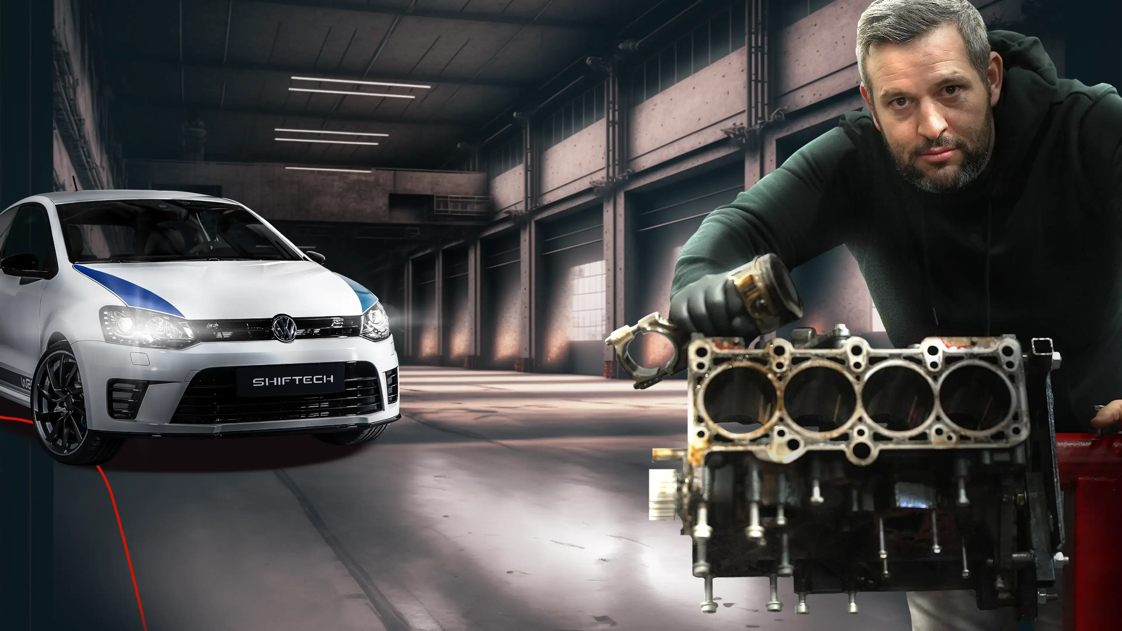 Stage 3 preparation moteur polo wrc shiftech cover